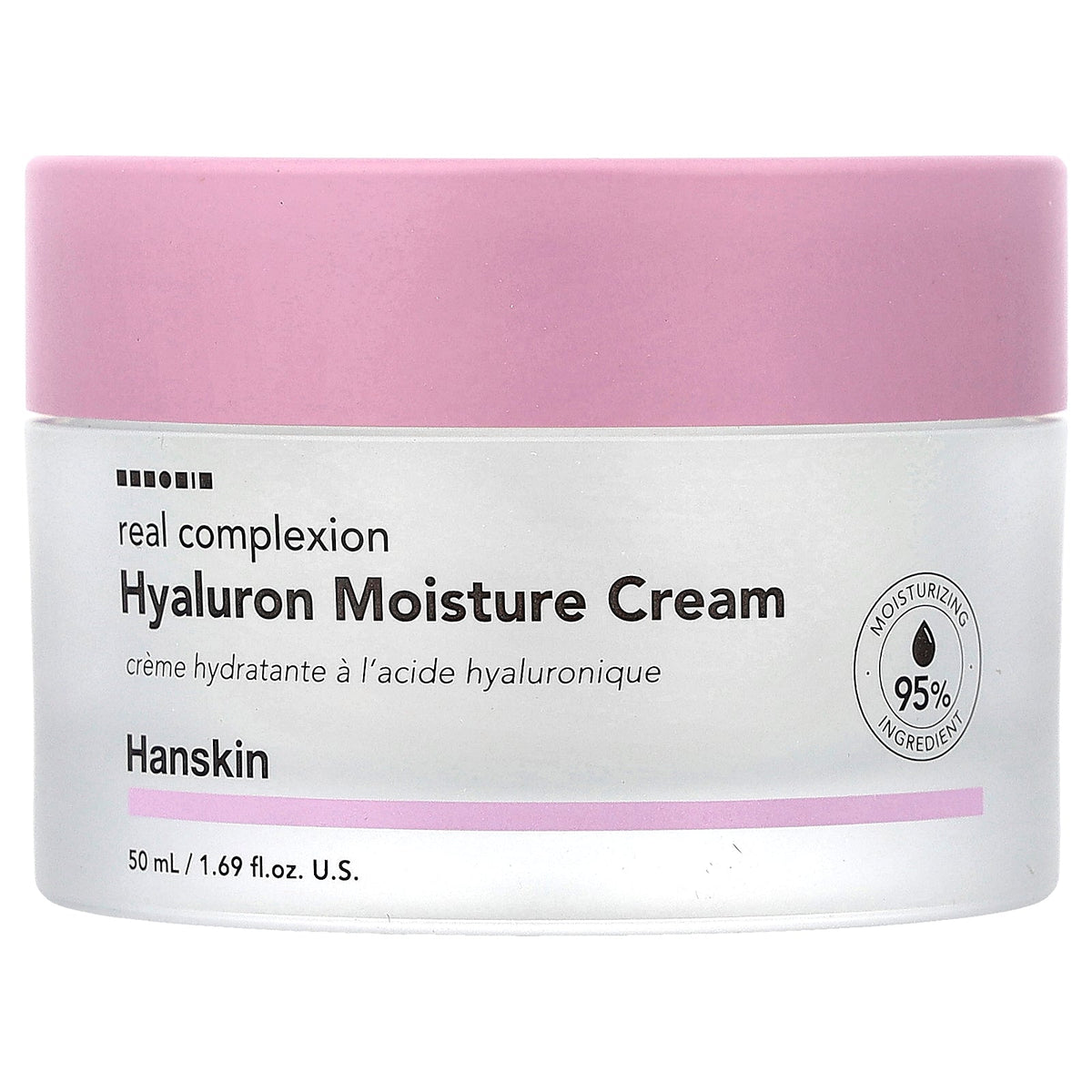 Hanskin, Real Complexion, Hyaluron Moisture Cream, 1.69 fl oz (50 ml)