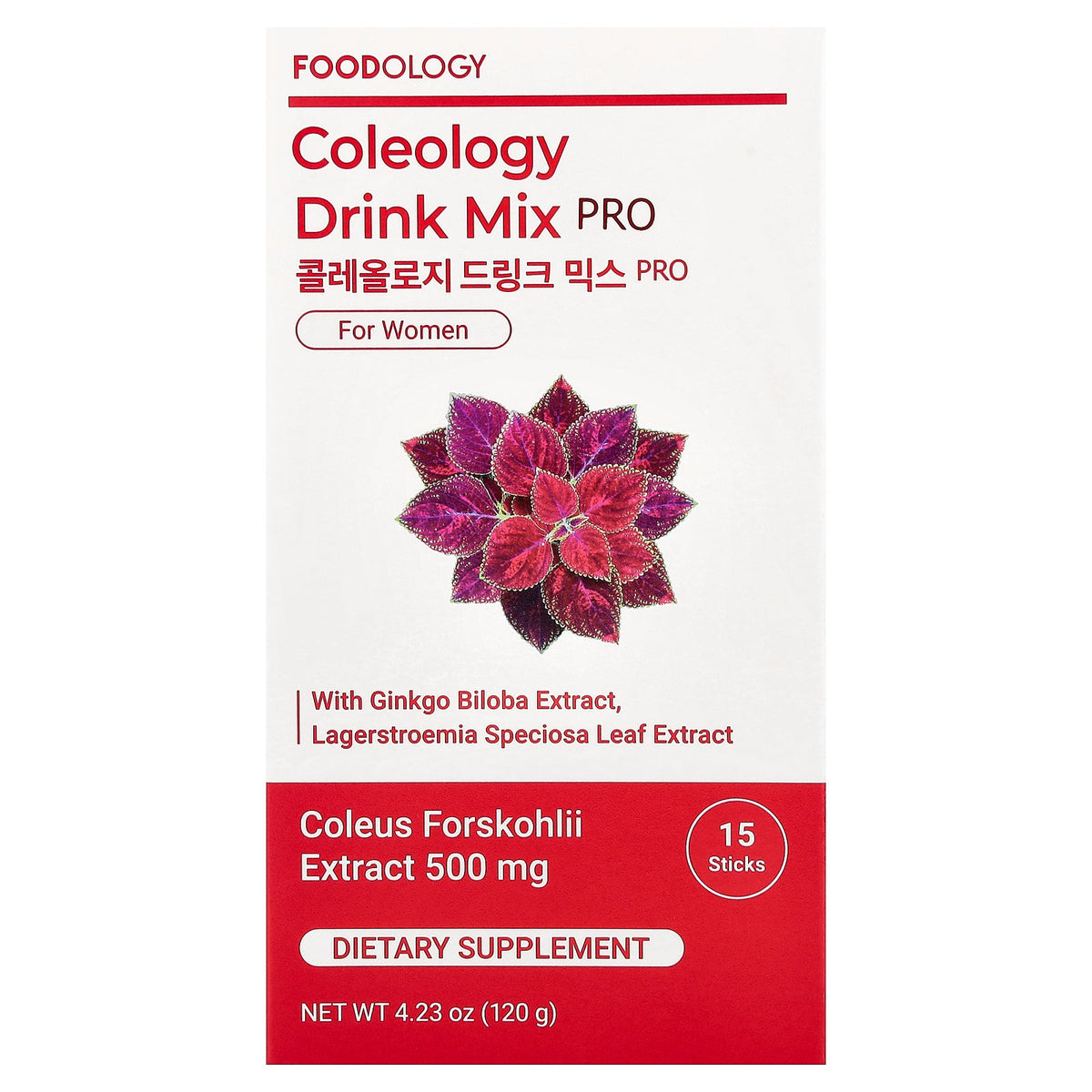 Foodology, Coleology Drink Mix Pro For Women, 15 Sticks, 0.28 oz (8 g) Each