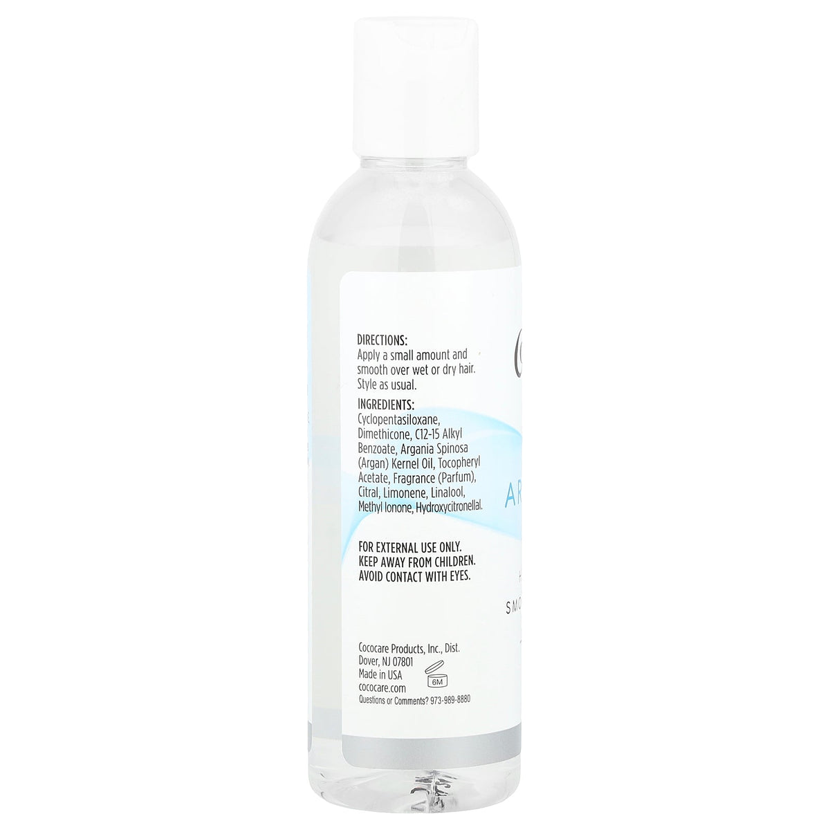 Cococare, Argan Hair Serum, 4 fl oz (118 ml)