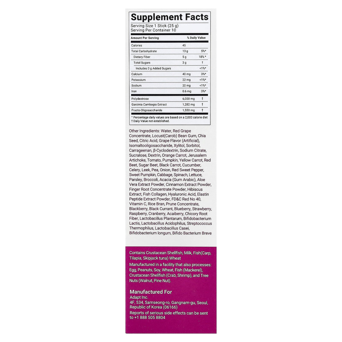 Foodology, Coleology Bowel Movement Jelly, 10 Sticks, 0.88 oz (25 g) Each