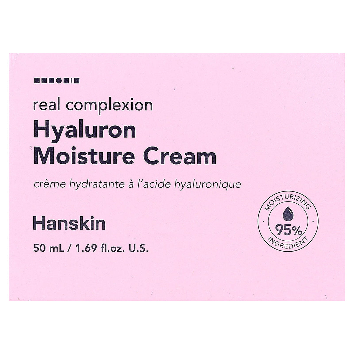 Hanskin, Real Complexion, Hyaluron Moisture Cream, 1.69 fl oz (50 ml)