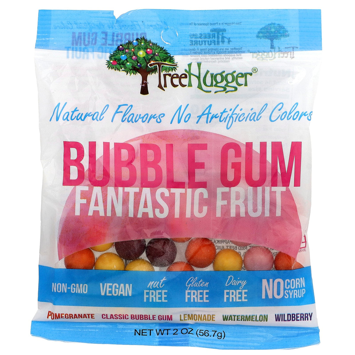 Tree Hugger, Bubble Gum, Fantastic Fruit, 2 oz (56.7 g)