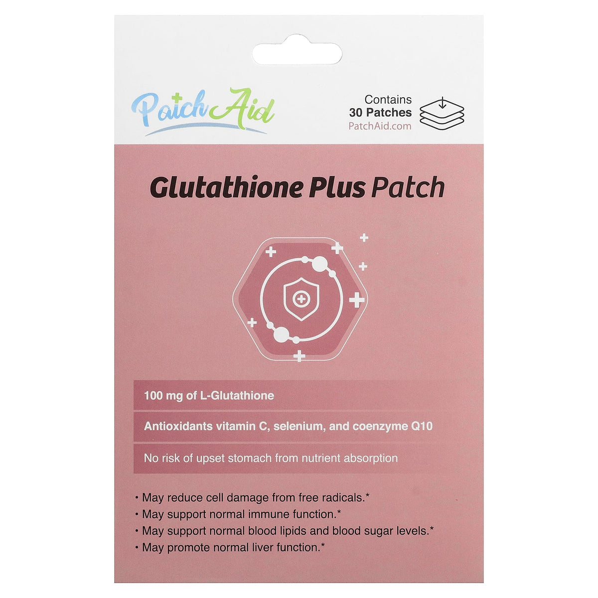 PatchAid, Glutathione Plus Patch, 30 Patches
