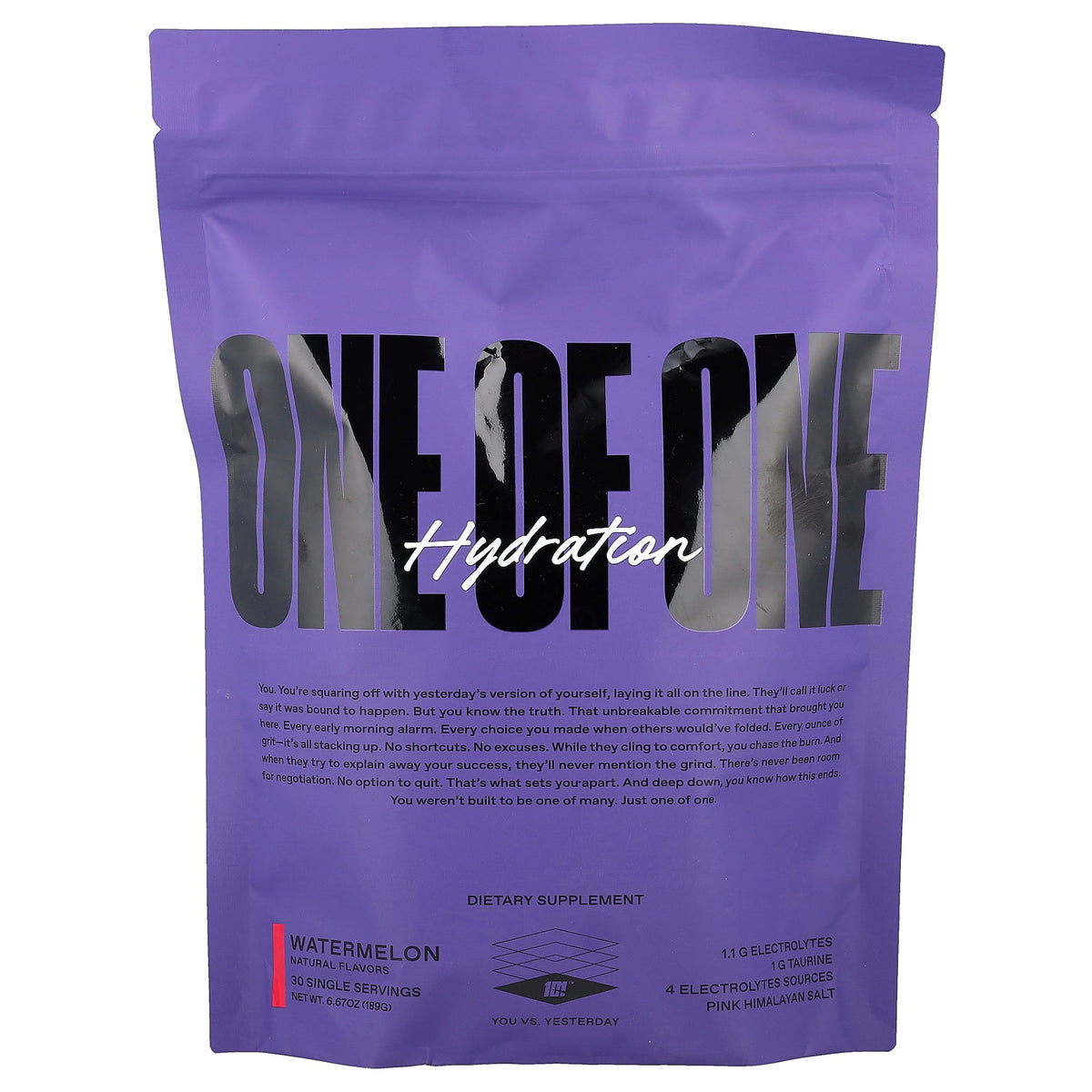 ONE OF ONE, Hydration, Watermelon, 30 Sticks, 6.67 oz (189 g)