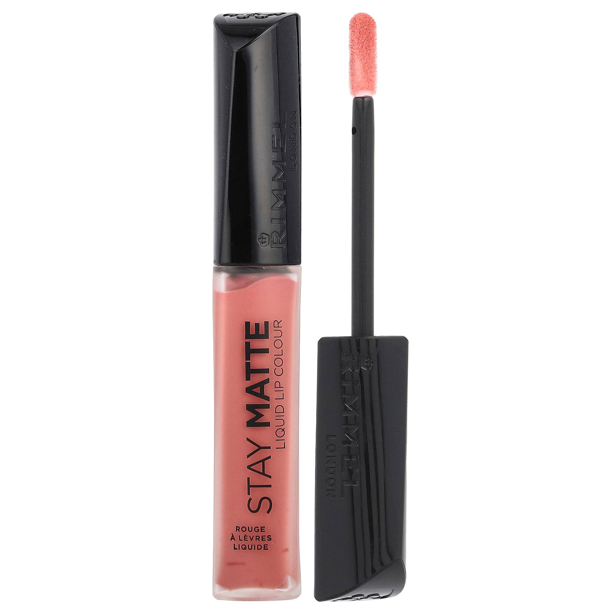 Rimmel London, Stay Matte, Liquid Lip Colour, 200 Pink Blink, 0.21 fl oz (6.5 ml)