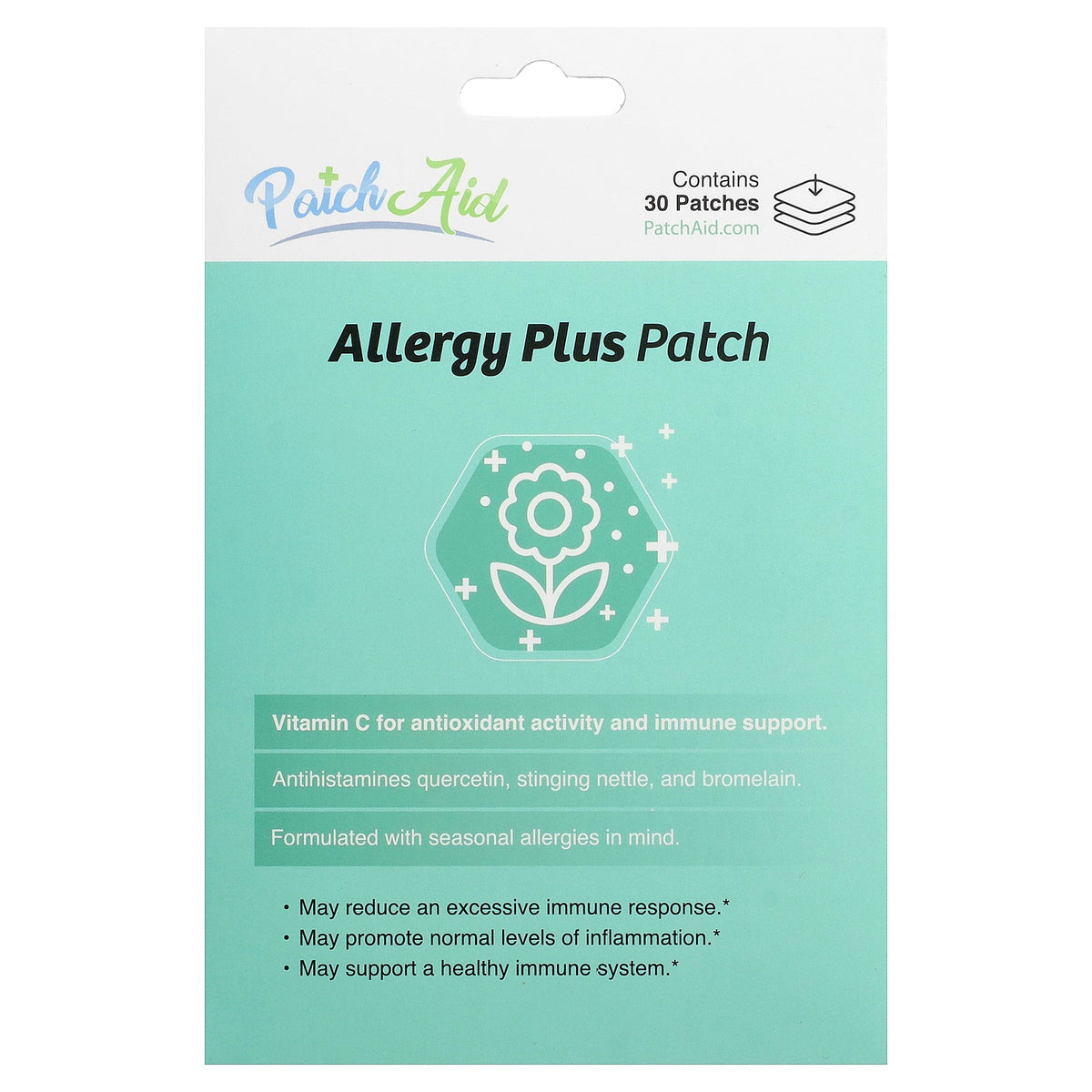 PatchAid, Allergy Plus Patch, 30 Patches