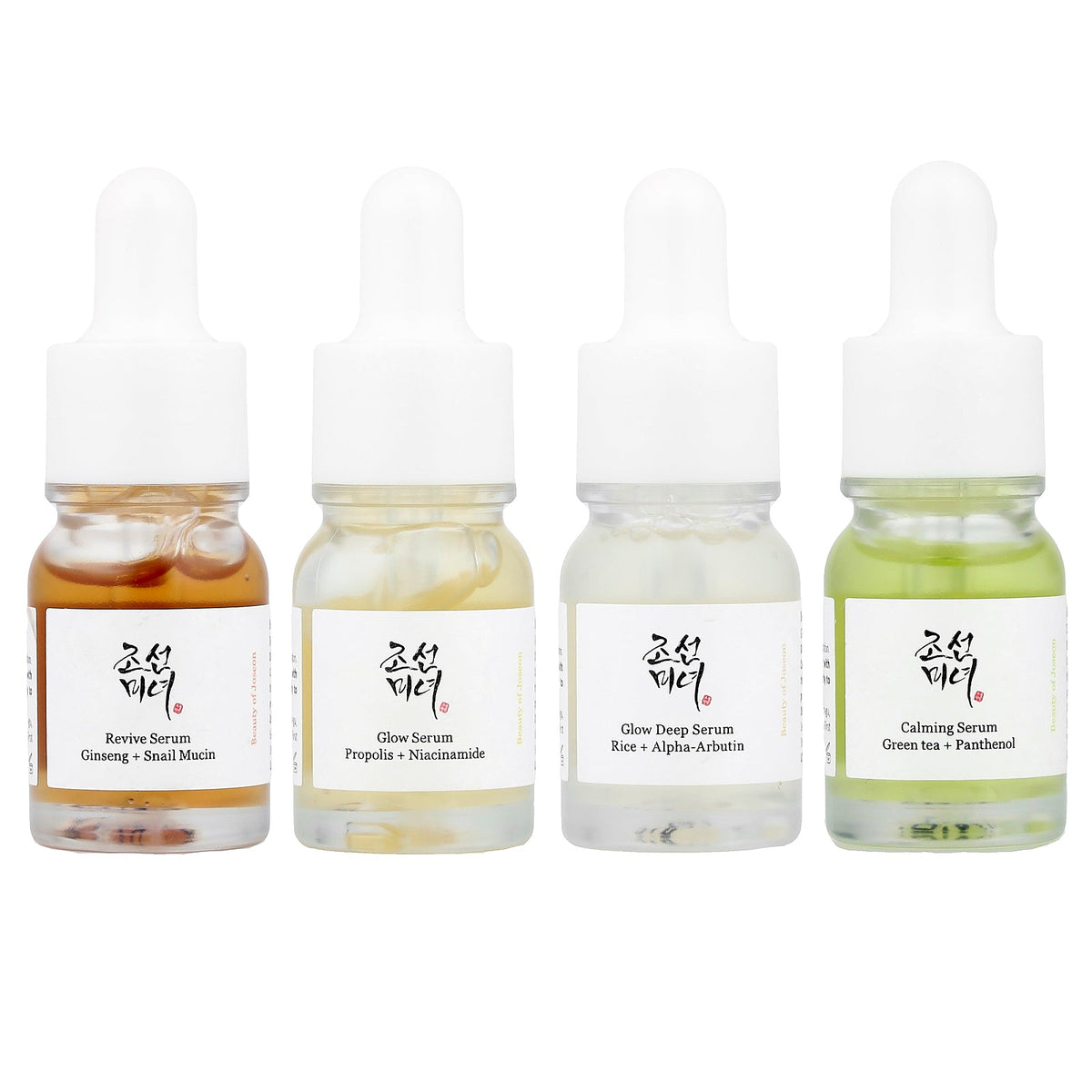 Beauty of Joseon, Hanbang Serum Discovery Kit, 4 Piece Kit