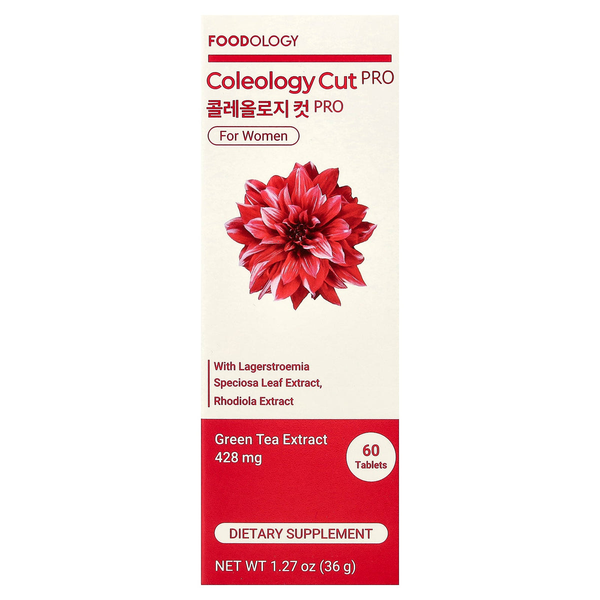 Foodology, Coleology Cut PRO For Women, 60 Tablets
