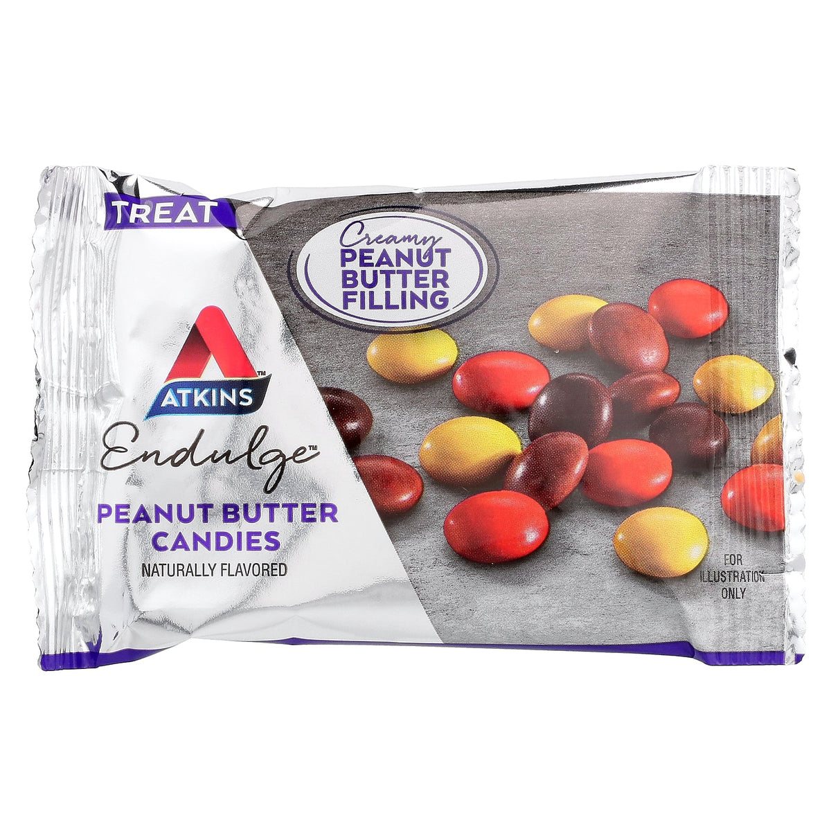 Atkins, Endulge™, Peanut Butter Candies, 5 Bars, 1 oz (28 g) Each