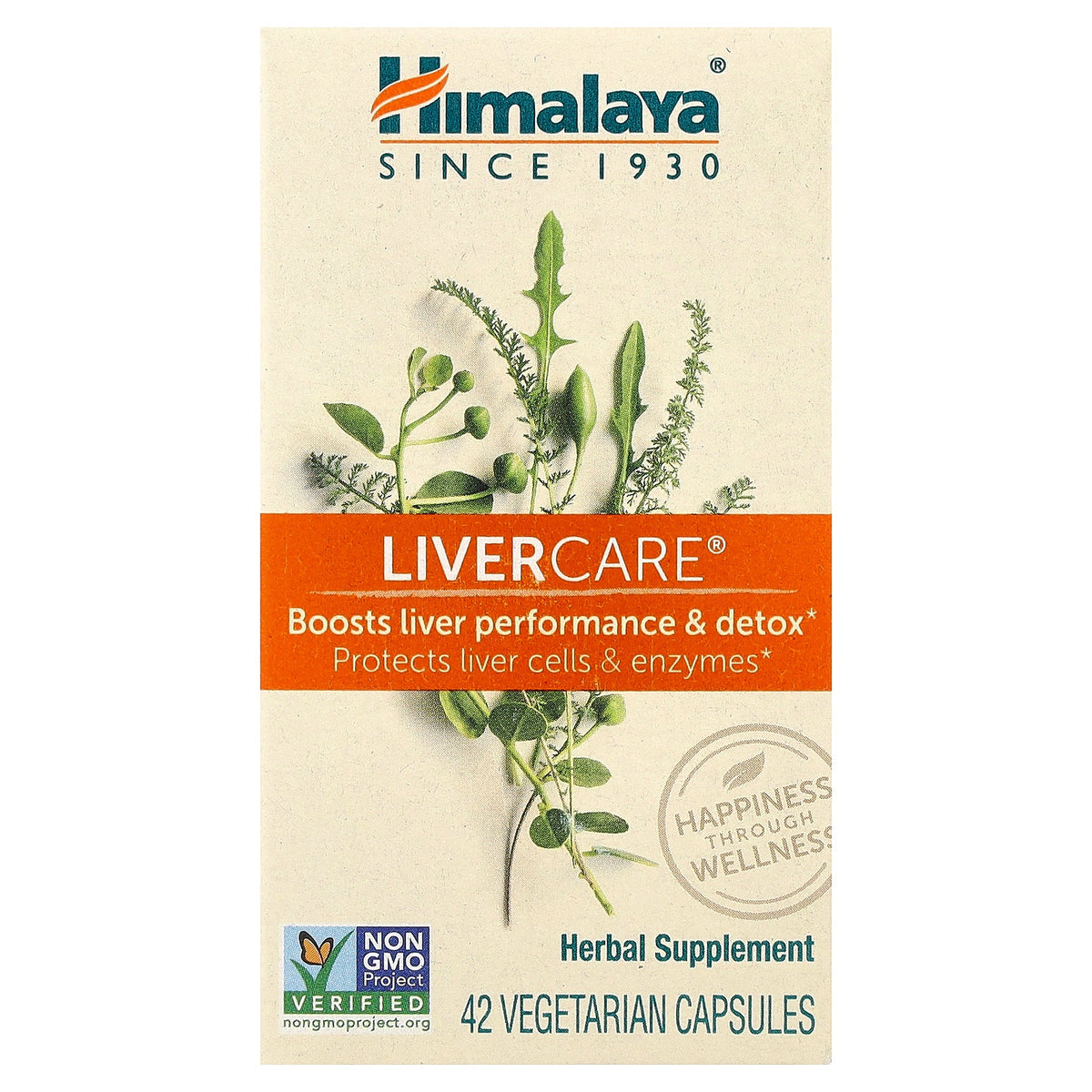 Himalaya, LiverCare®, 42 Vegetarian Capsules