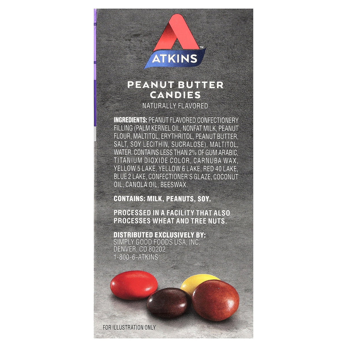 Atkins, Endulge™, Peanut Butter Candies, 5 Bars, 1 oz (28 g) Each