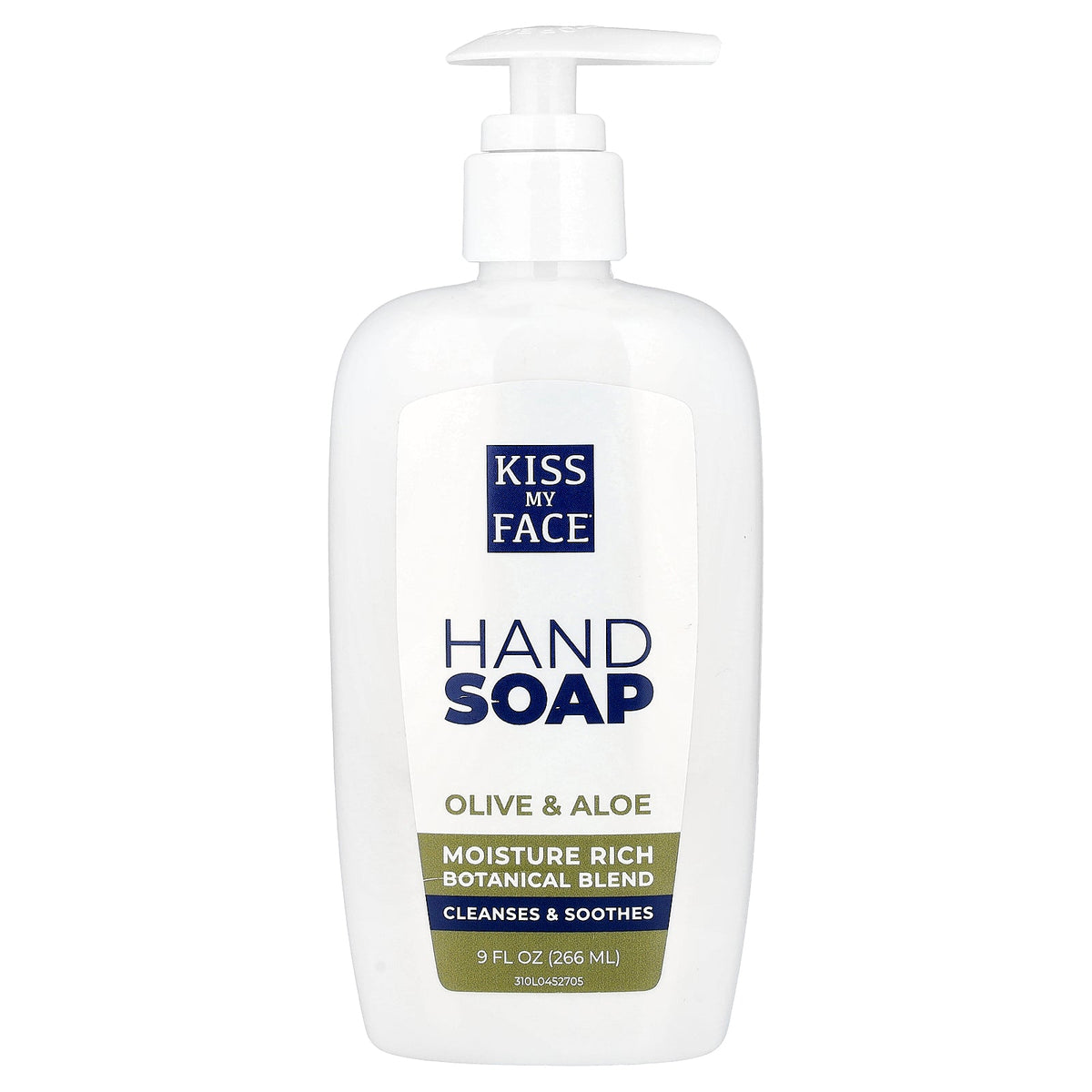 Kiss My Face, Hand Soap, Olive & Aloe, 9 fl oz (266 ml)