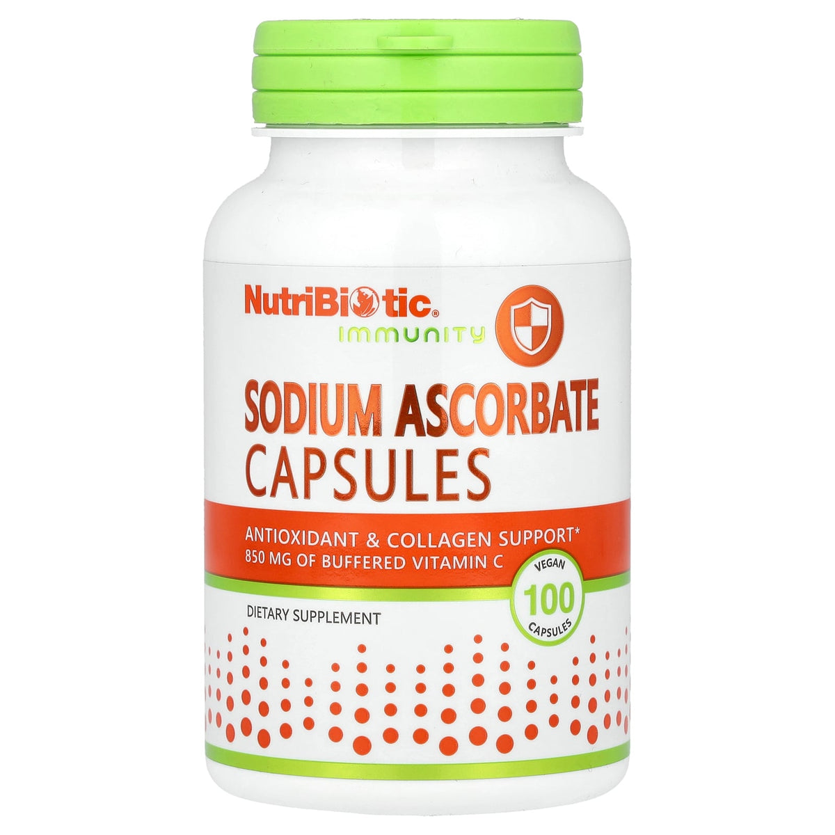 NutriBiotic, Immunity, Sodium Ascorbate, 100 Vegan Capsules