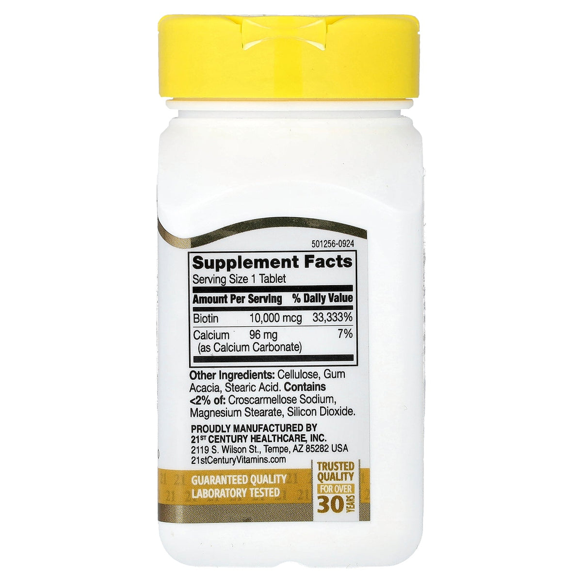 21st Century, Biotin, 360 Tablets
