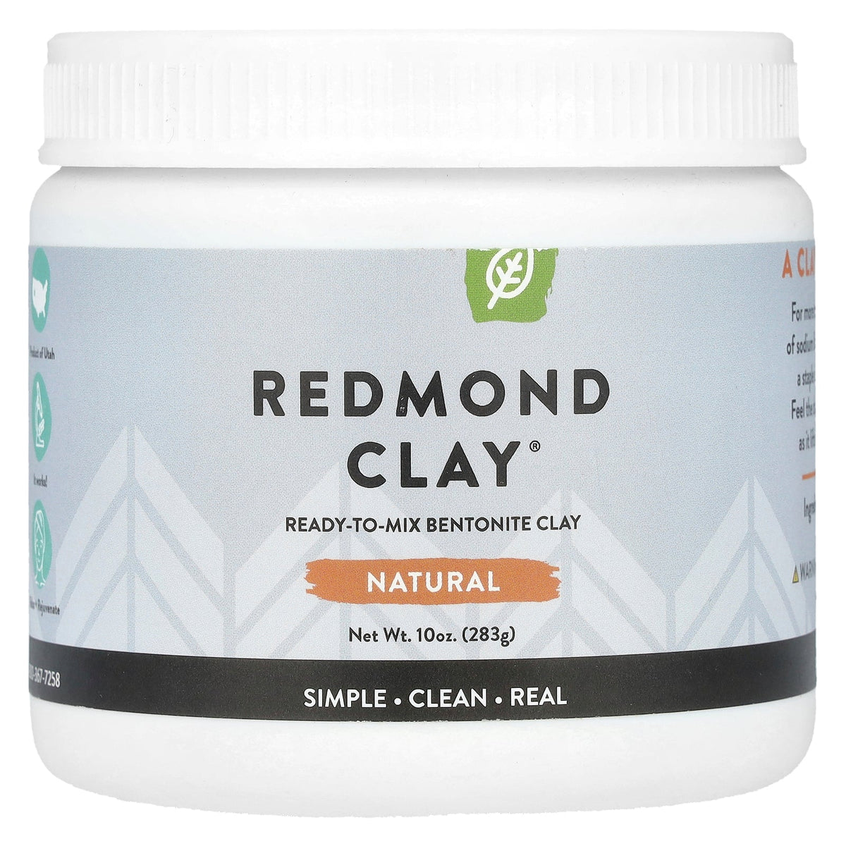 Redmond Clay®, Natural, 10 oz (283 g)