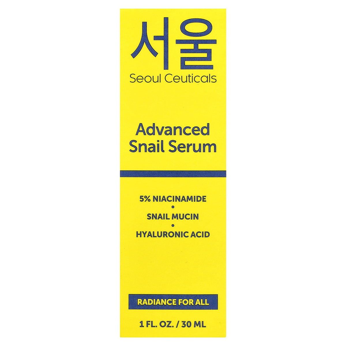 SeoulCeuticals, Advanced Snail Serum, 1 fl oz (30 ml)