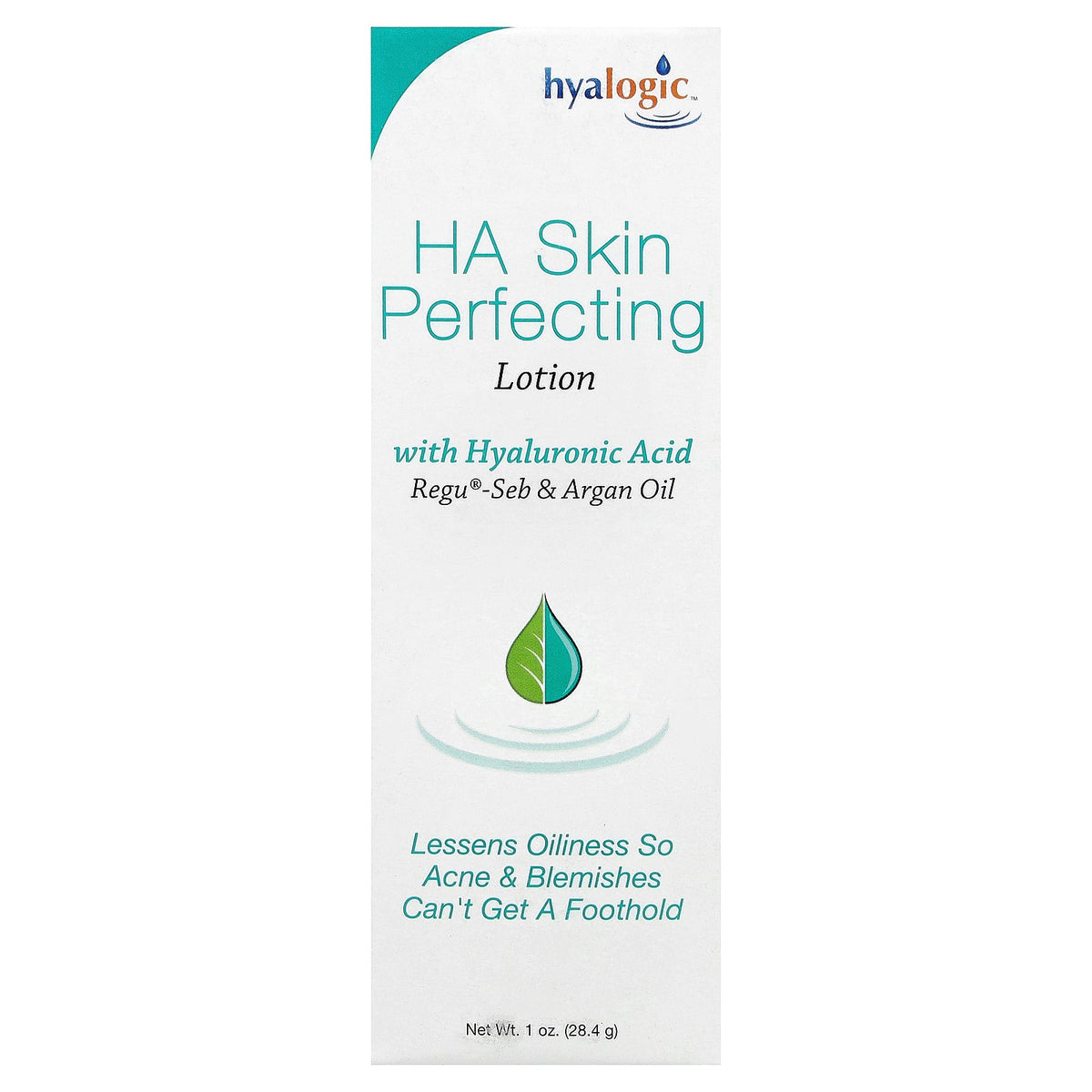 Hyalogic, HA Skin Perfecting Lotion with Hyaluronic Acid, Fragrance Free, 1 oz (28.4 g)