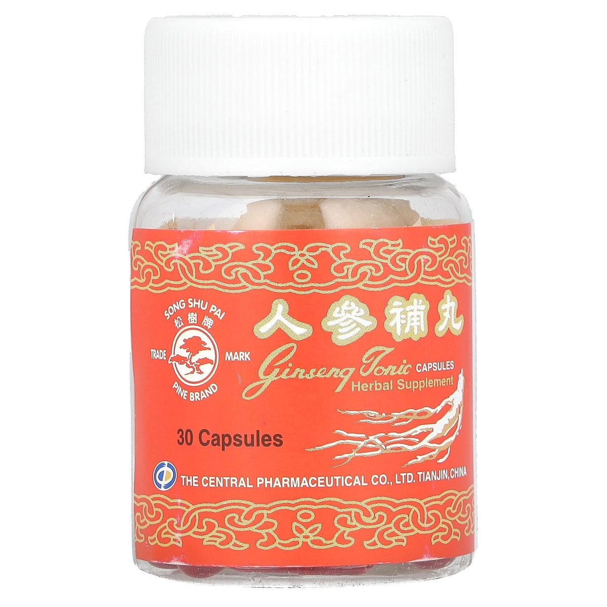 Song Shu Pai, Ginseng Tonic, 30 Capsules