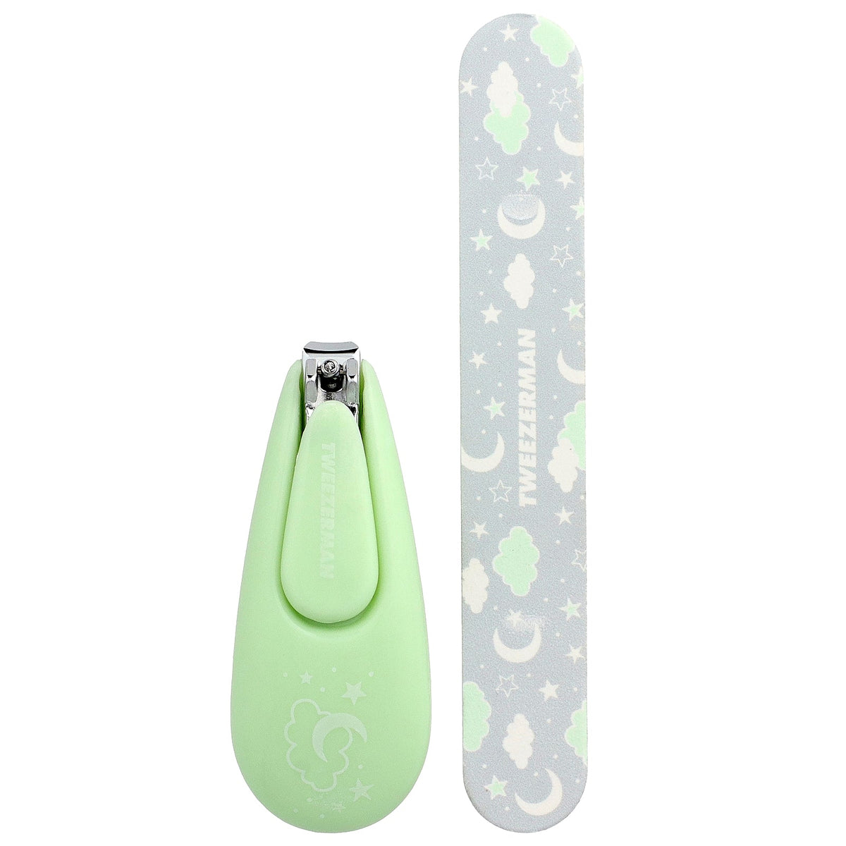 Tweezerman, Baby Nail Clipper & File, 2 Piece Kit