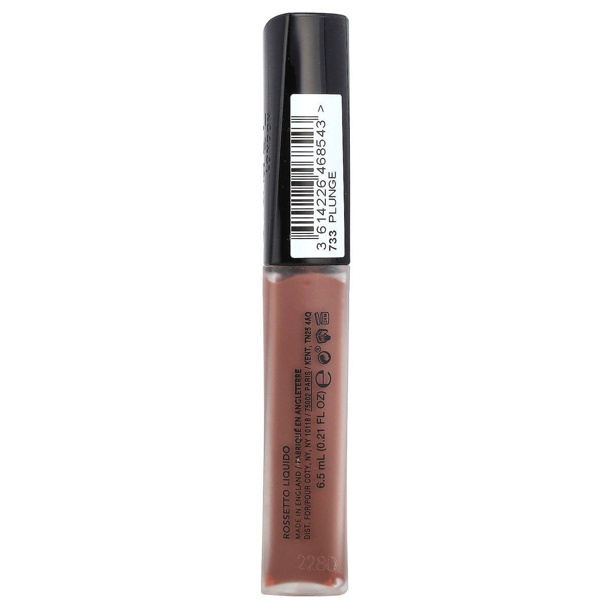 Rimmel London, Stay Matte, Liquid Lip Colour, 733 Plunge, 0.21 fl oz (6.5 ml)