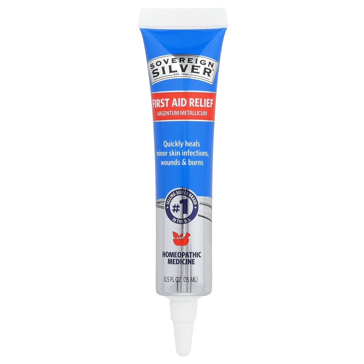 Sovereign Silver, First Aid Gel, 0.5 fl oz (15 ml)