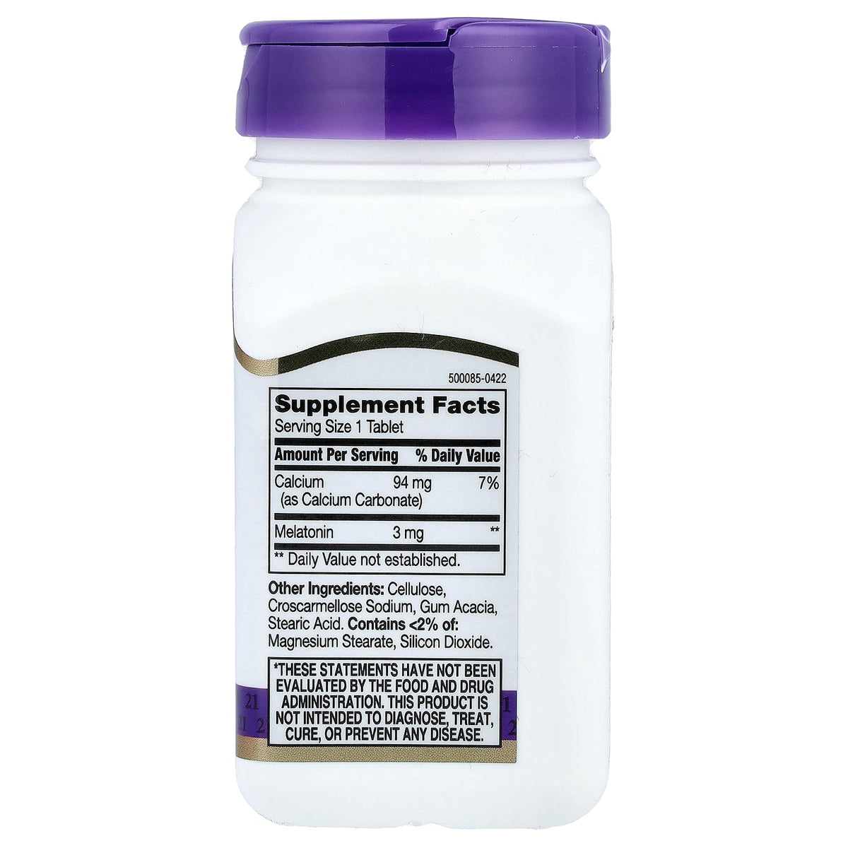 21st Century, Melatonin, 3 mg, 90 Tablets