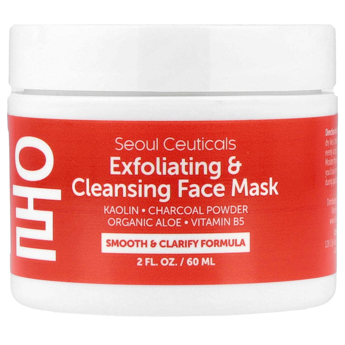 SeoulCeuticals, Exfoliating & Cleansing Beauty Face Mask, 2 fl oz (60 ml)