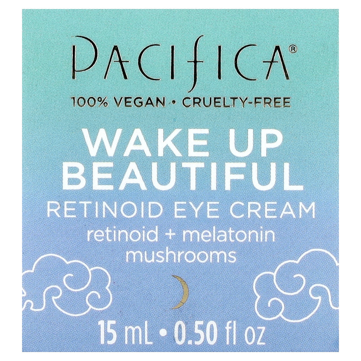 Pacifica, Wake Up Beautiful, Retinoid Eye Cream, 0.5 fl oz (15 ml)