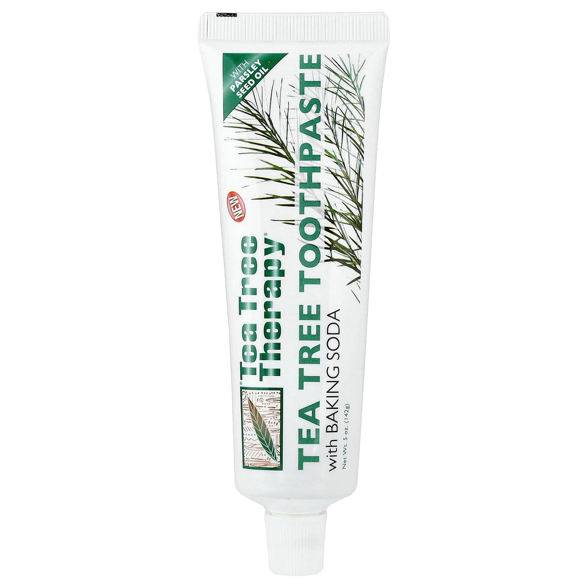 Tea Tree Therapy, Tea Tree Toothpaste with Baking Soda, 5 oz (142 g)