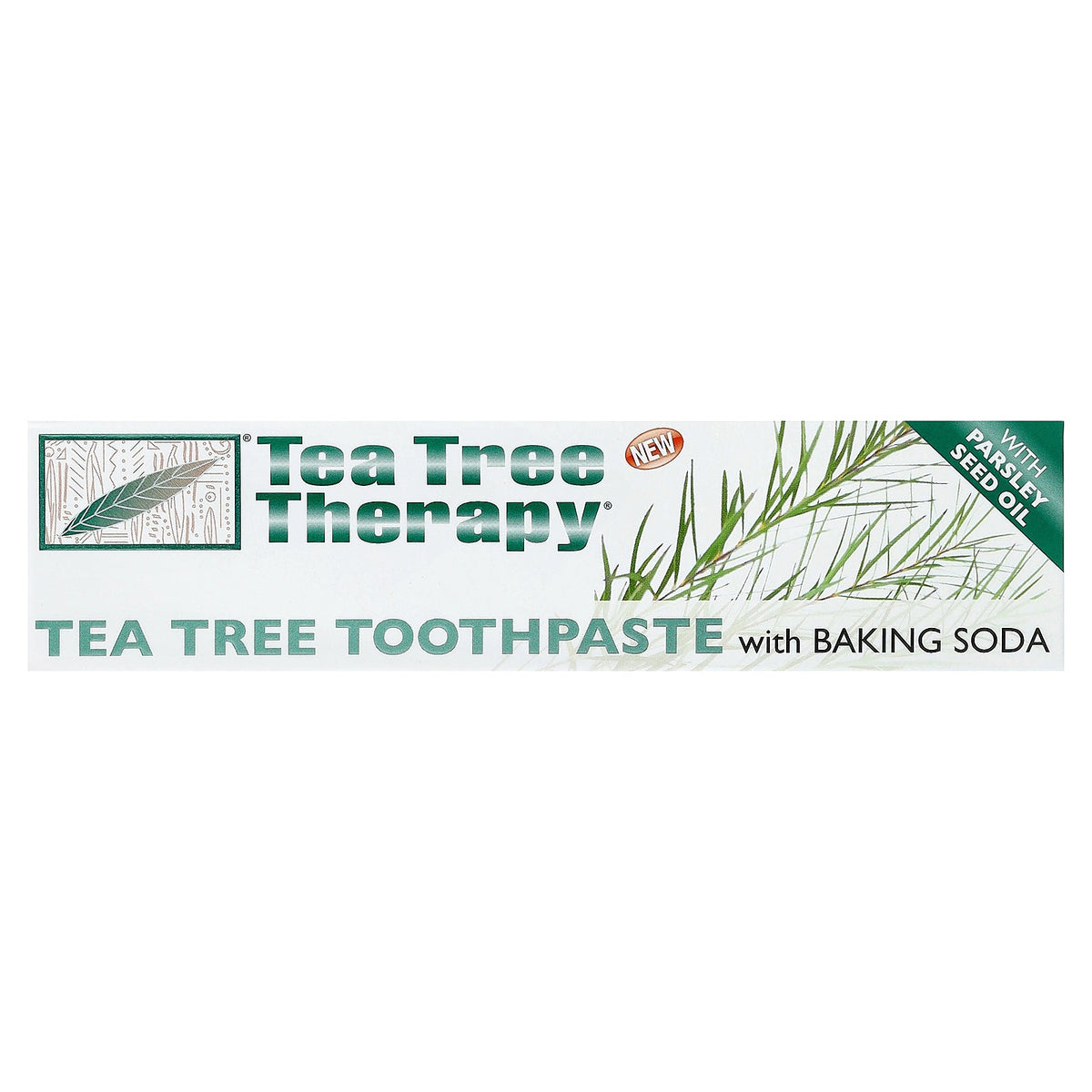 Tea Tree Therapy, Tea Tree Toothpaste with Baking Soda, 5 oz (142 g)