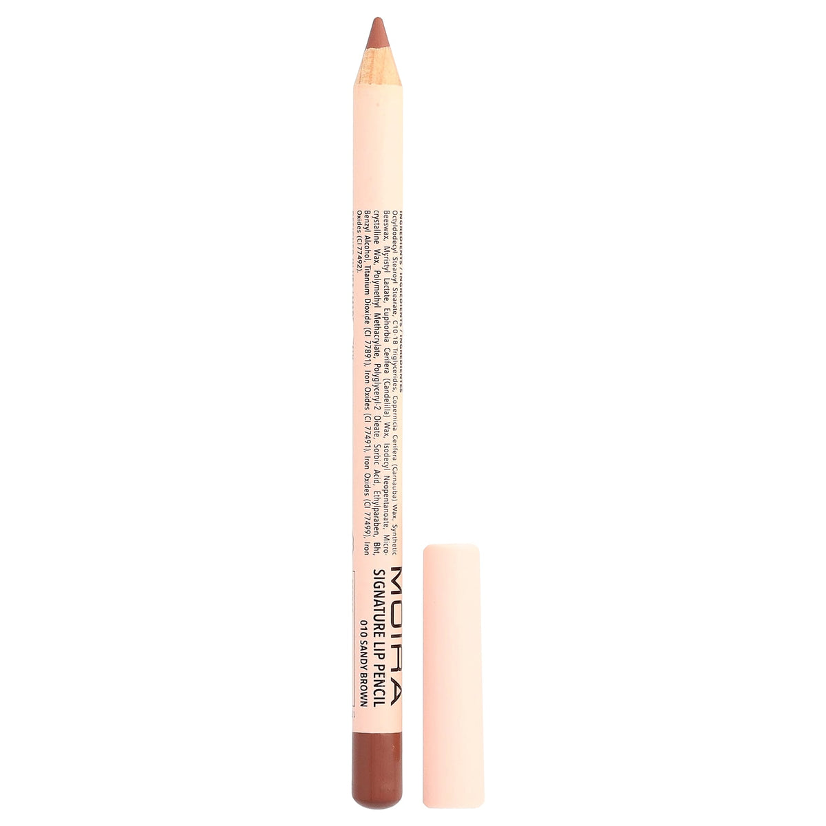 Moira Beauty, Signature Lip Pencil, 010 Sandy Brown, 0.04 oz (1.1 g)