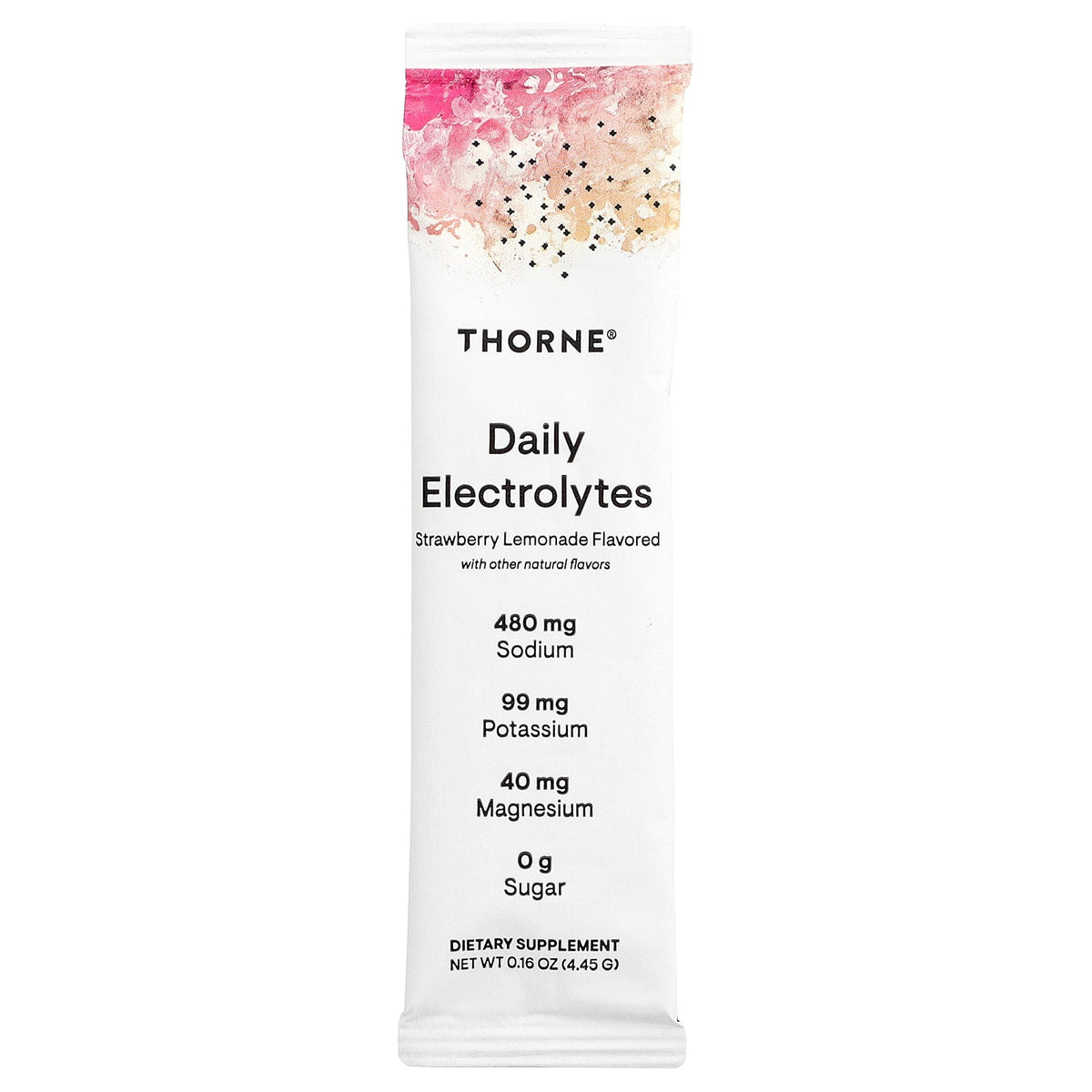 Thorne, Daily Electrolytes, Variety Pack, 30 Stick Packs, 0.16 oz (4.45 g) Each