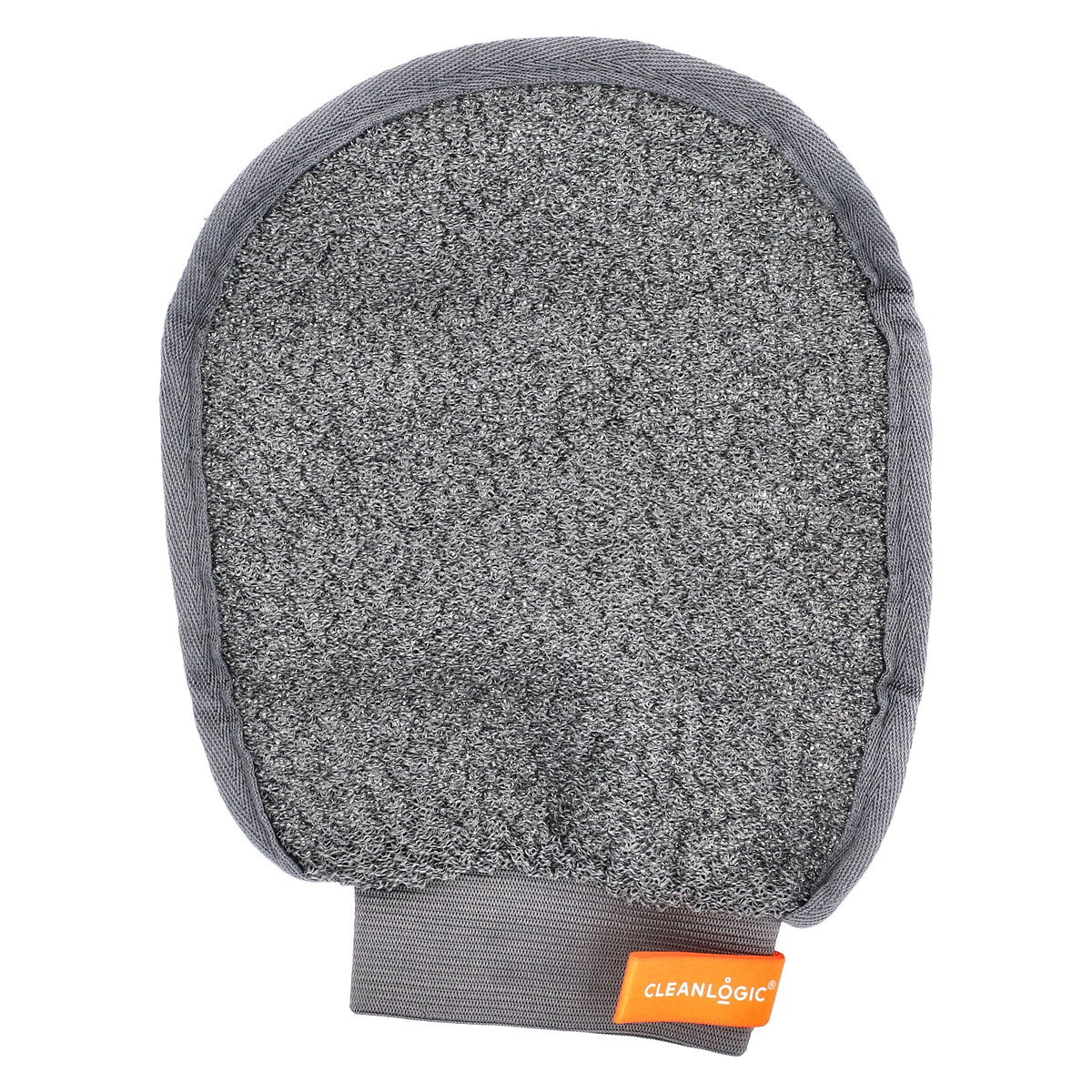 Cleanlogic, Sport, Grooming and Body Mitt, Gray, 1 Count