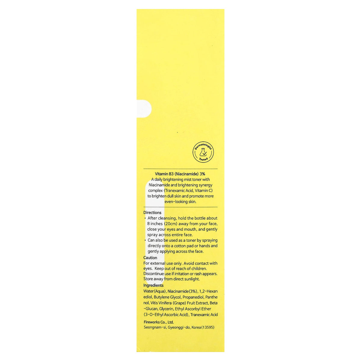 Tiam, Vita B3 Mist Toner, 6.76 fl oz (200 ml)