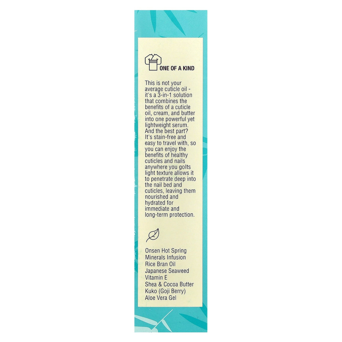 Onsen Secret, Cuticle Conditioner Serum, 1 fl oz (30 ml)