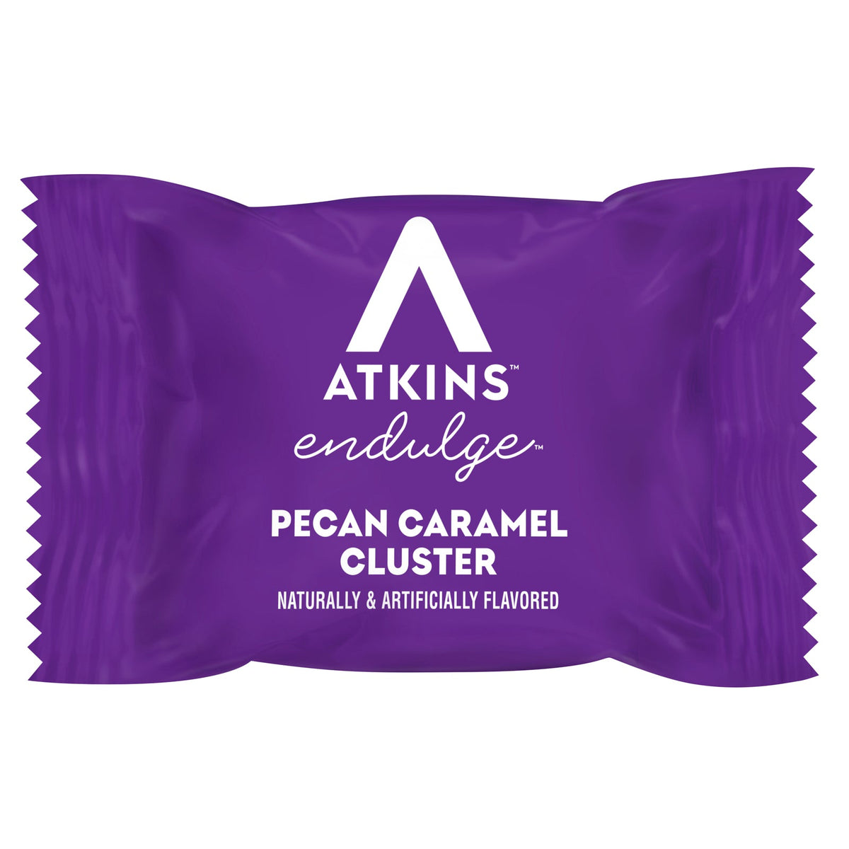 Atkins, Endulge™, Pecan Caramel Clusters, 10 Packs, 0.49 oz (14 g) Each