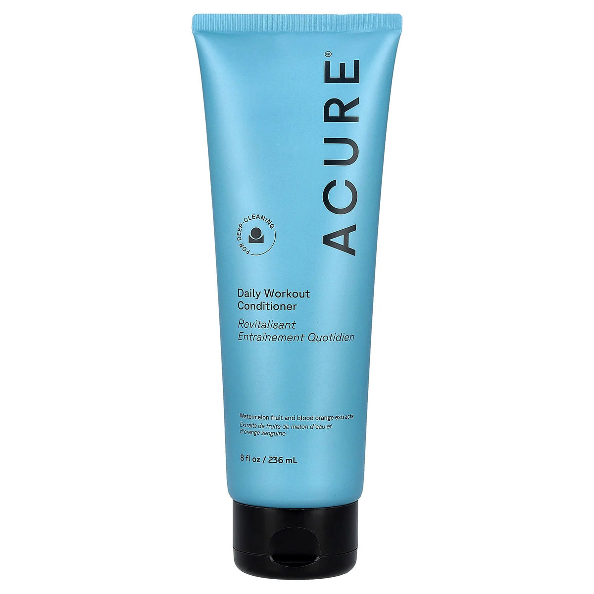 ACURE, Daily Workout Conditioner, For Deep-Cleaning, Watermelon Fruit and Blood Orange, 8 fl oz (236 ml)