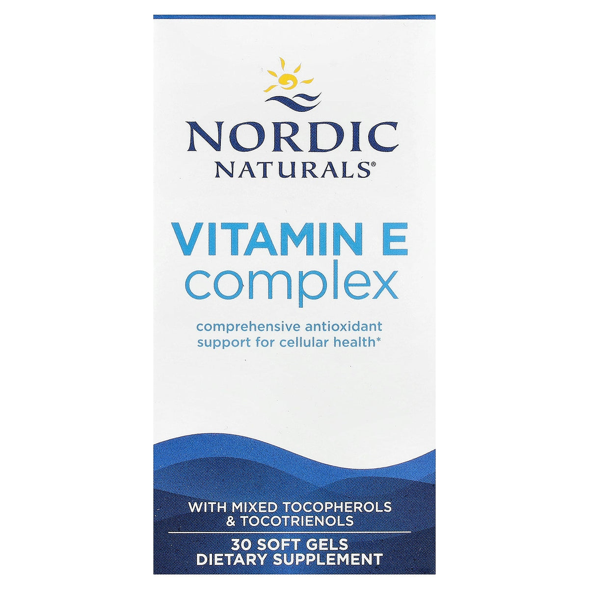 Nordic Naturals, Vitamin E Complex, 30 Soft Gels