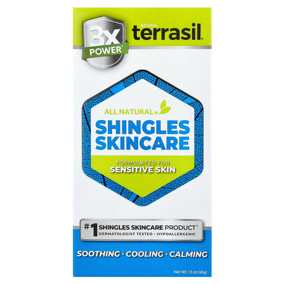 Terrasil, Shingles Skincare, 1.5 oz (45 g)