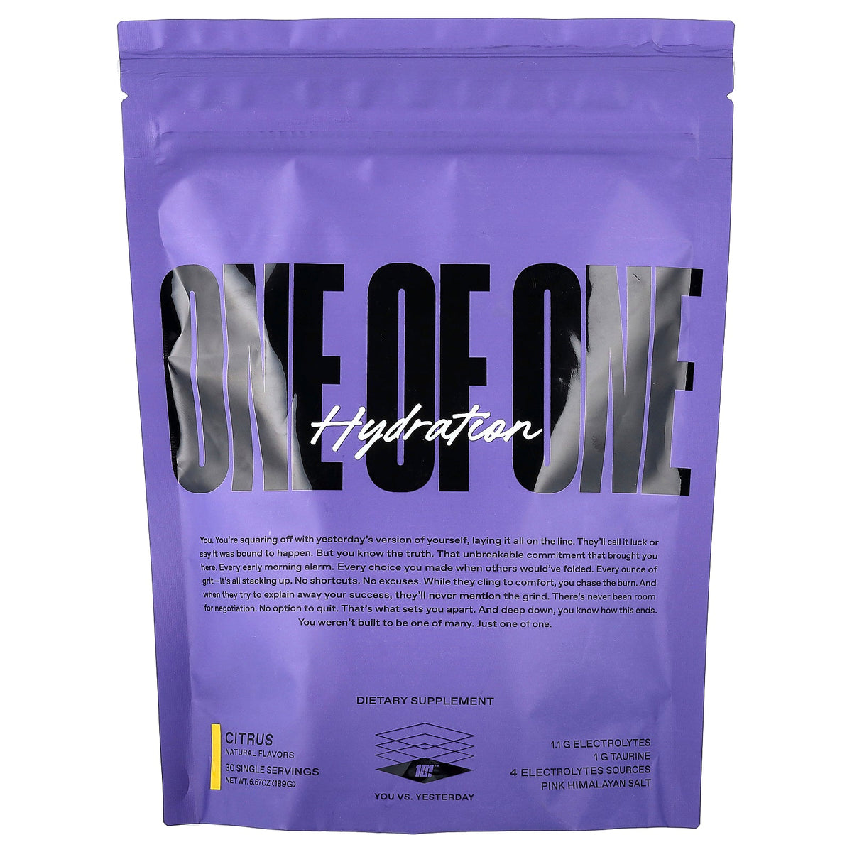 ONE OF ONE, Hydration, Citrus , 30 Sachets, 6.67 oz (189 g)