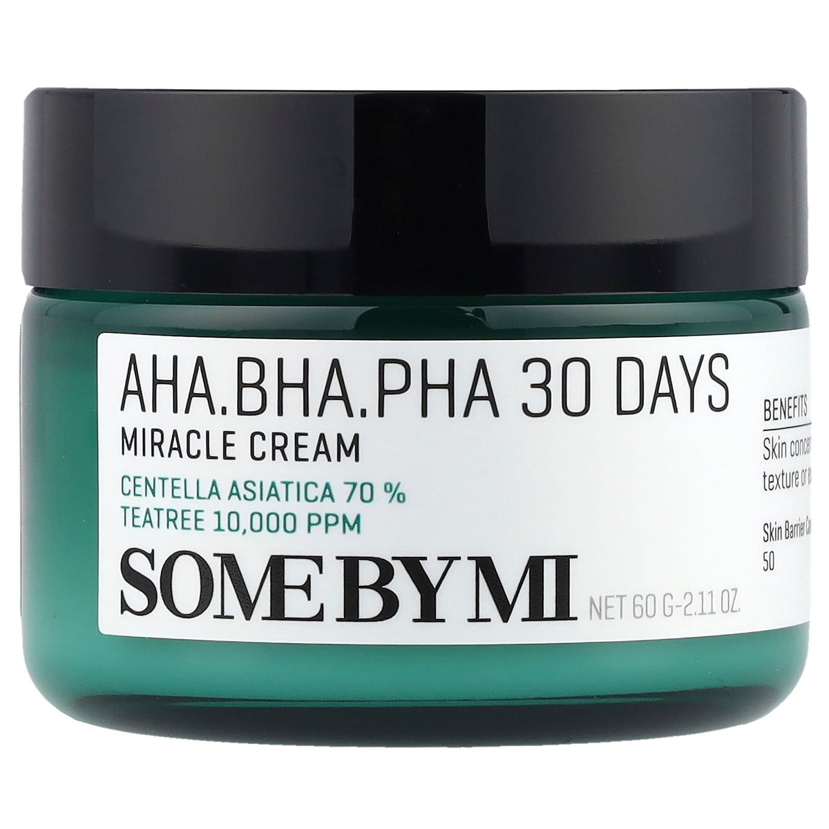 SOME BY MI, AHA. BHA. PHA 30 Days Miracle Cream, 2.11 oz (60 g)