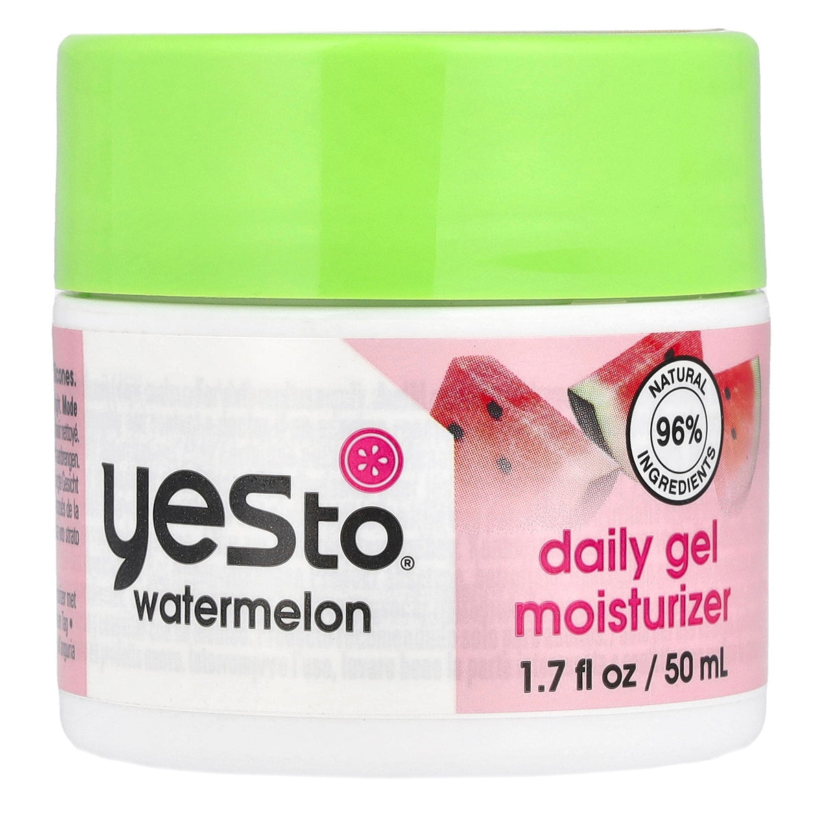 Yes To, Daily Gel Moisturizer, Watermelon, 1.7 fl oz (50 ml)