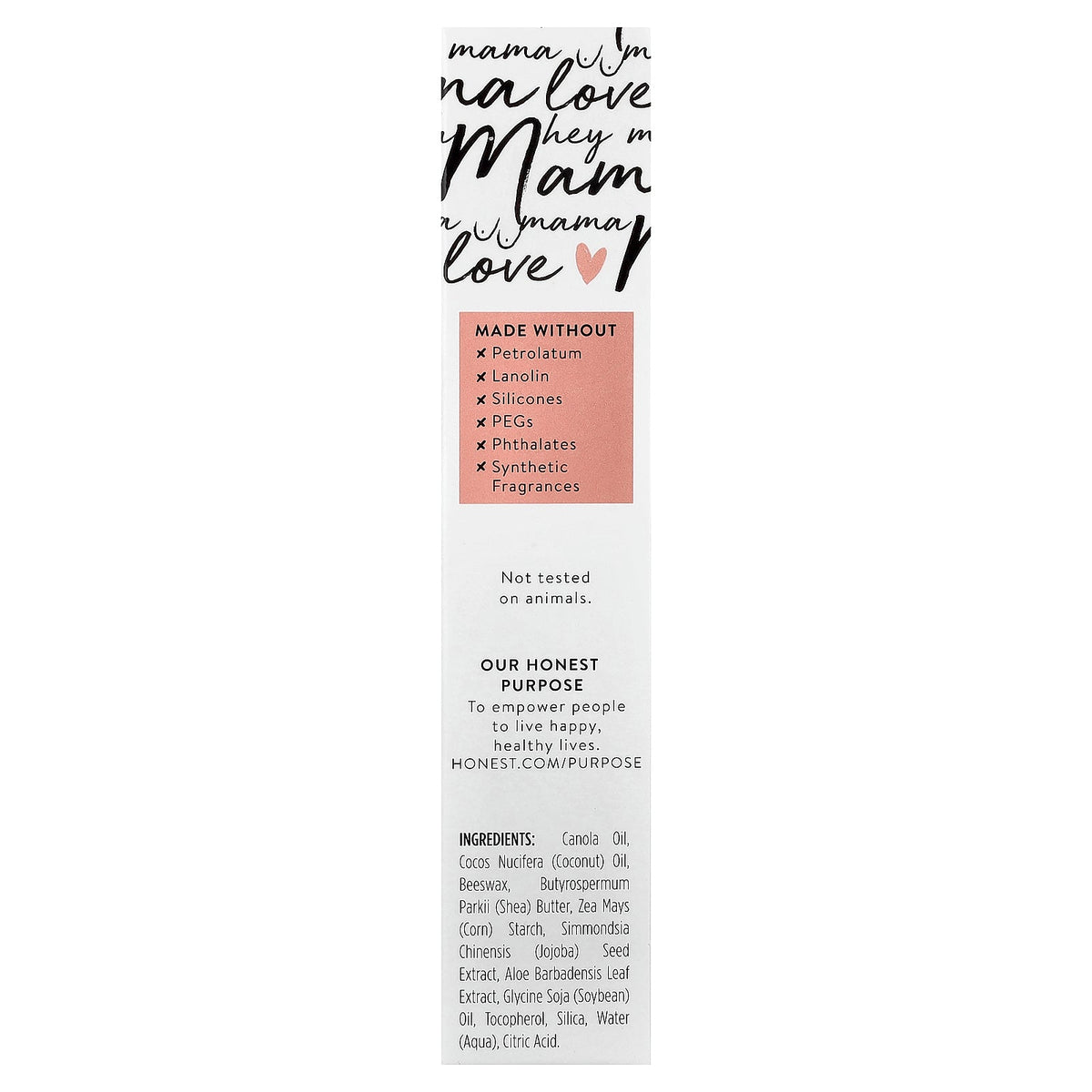 The Honest Company, Calm Your Nip Balm, Unscented, 1.75 oz (50 g)