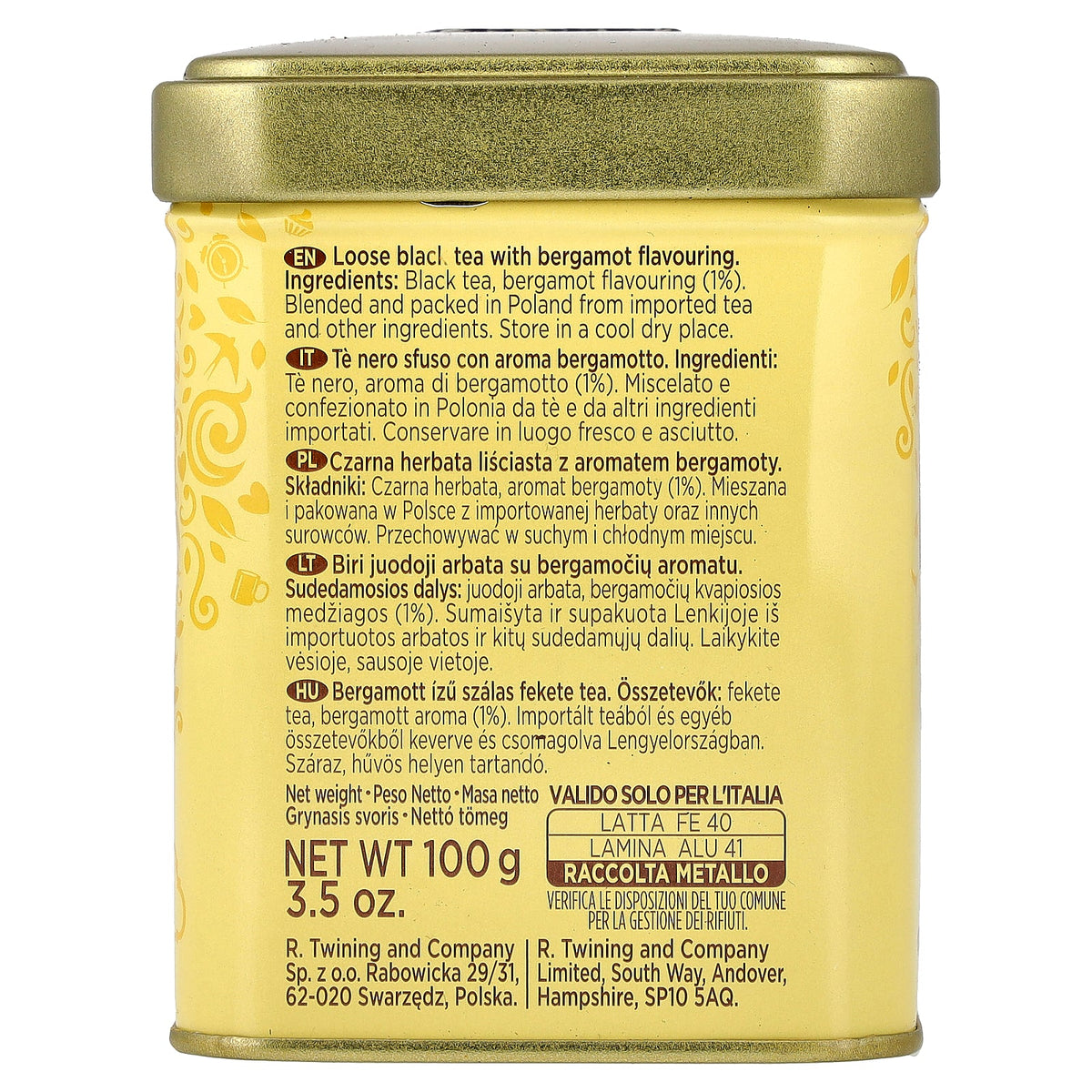 Twinings, Earl Grey Loose Tea, 3.5 oz (100 g)