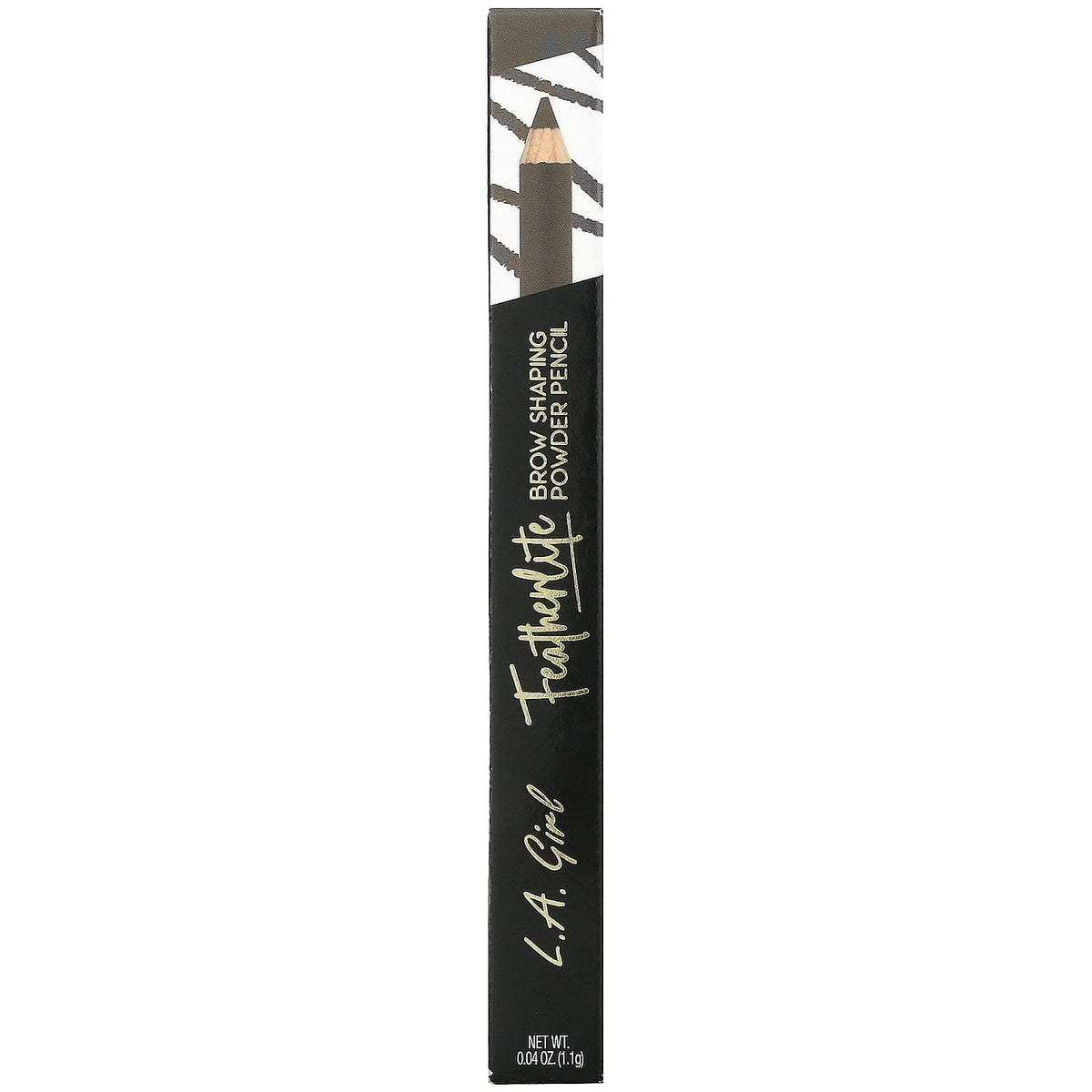 L.A. Girl, Featherlite Brow Shaping Powder Pencil, GBP392 Soft Brown, 0.04 oz (1.1 g)