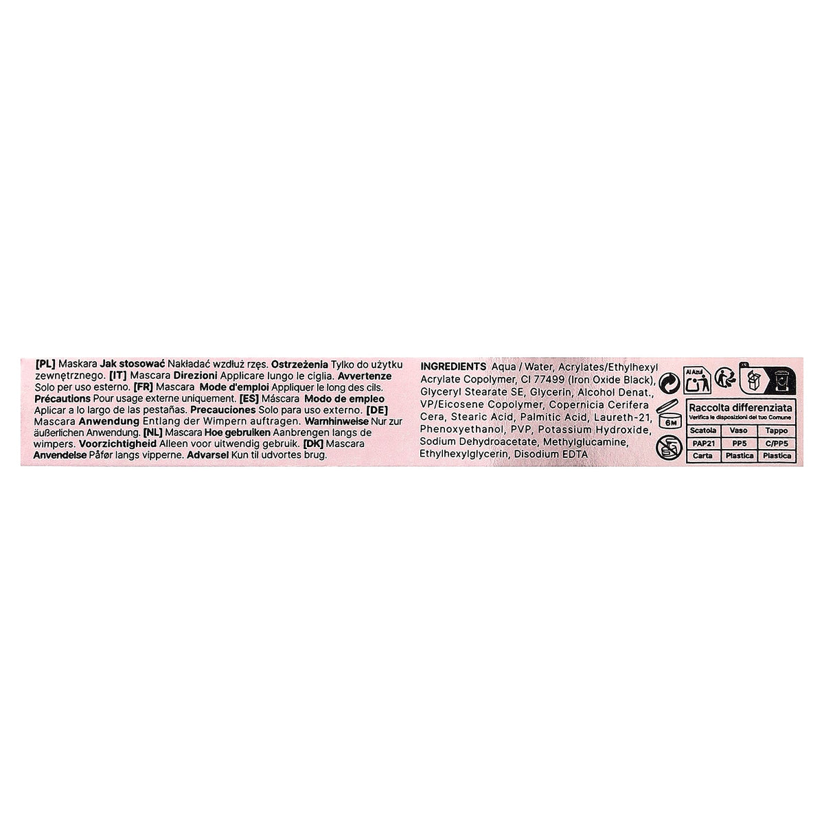 Heimish, Dailism, Smudge Stop Mascara, Curling, Black, 0.31 oz (9 g)