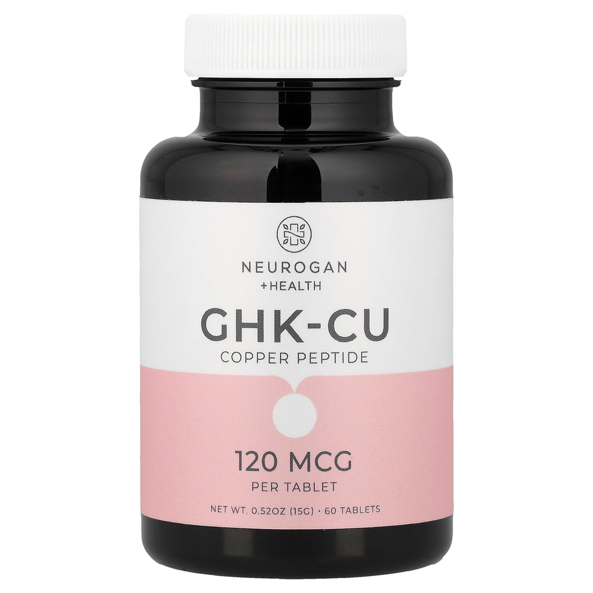Neurogan Health, GHK-Cu Copper Peptide, 120 mcg, 60 Tablets
