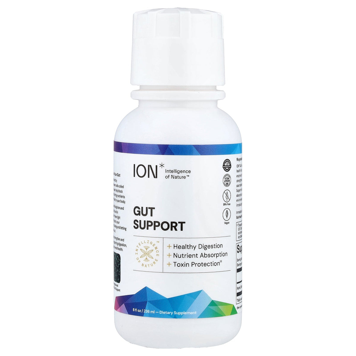 ION Intelligence of Nature, Gut Support, 8 fl oz (236 ml)