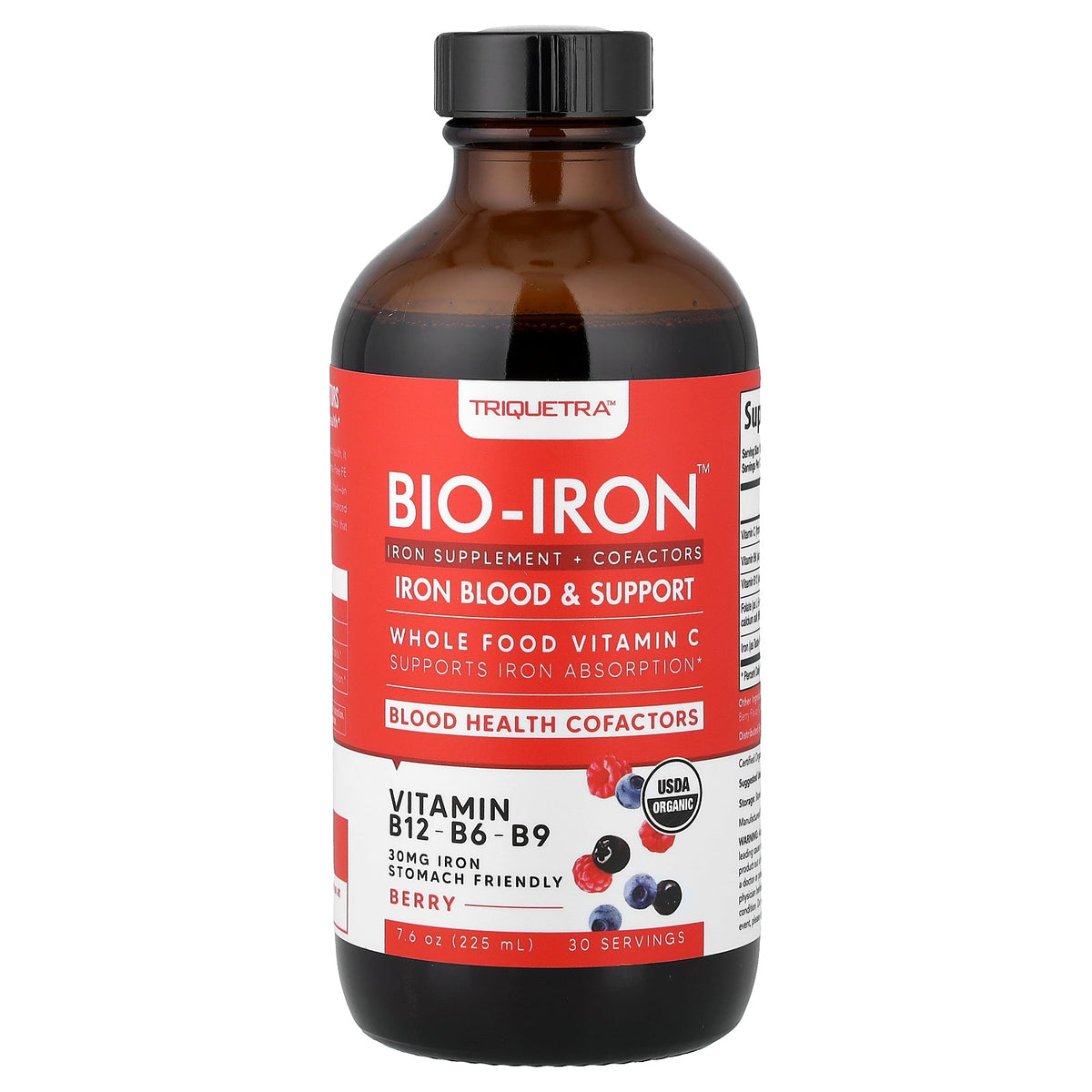 Triquetra, Bio-Iron™, Berry, 7.6 oz (225 ml)