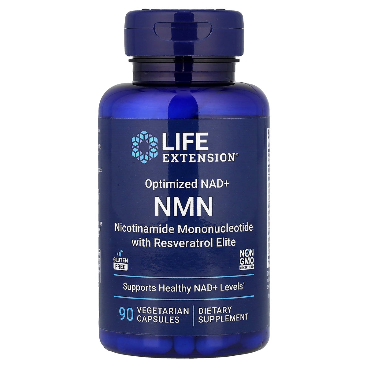 Life Extension, NMN, Optimized NAD+, 90 Vegetarian Capsules